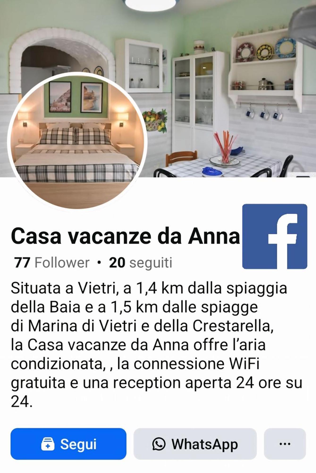 Casa Vacanze Da Anna วิเอตริ ภายนอก รูปภาพ